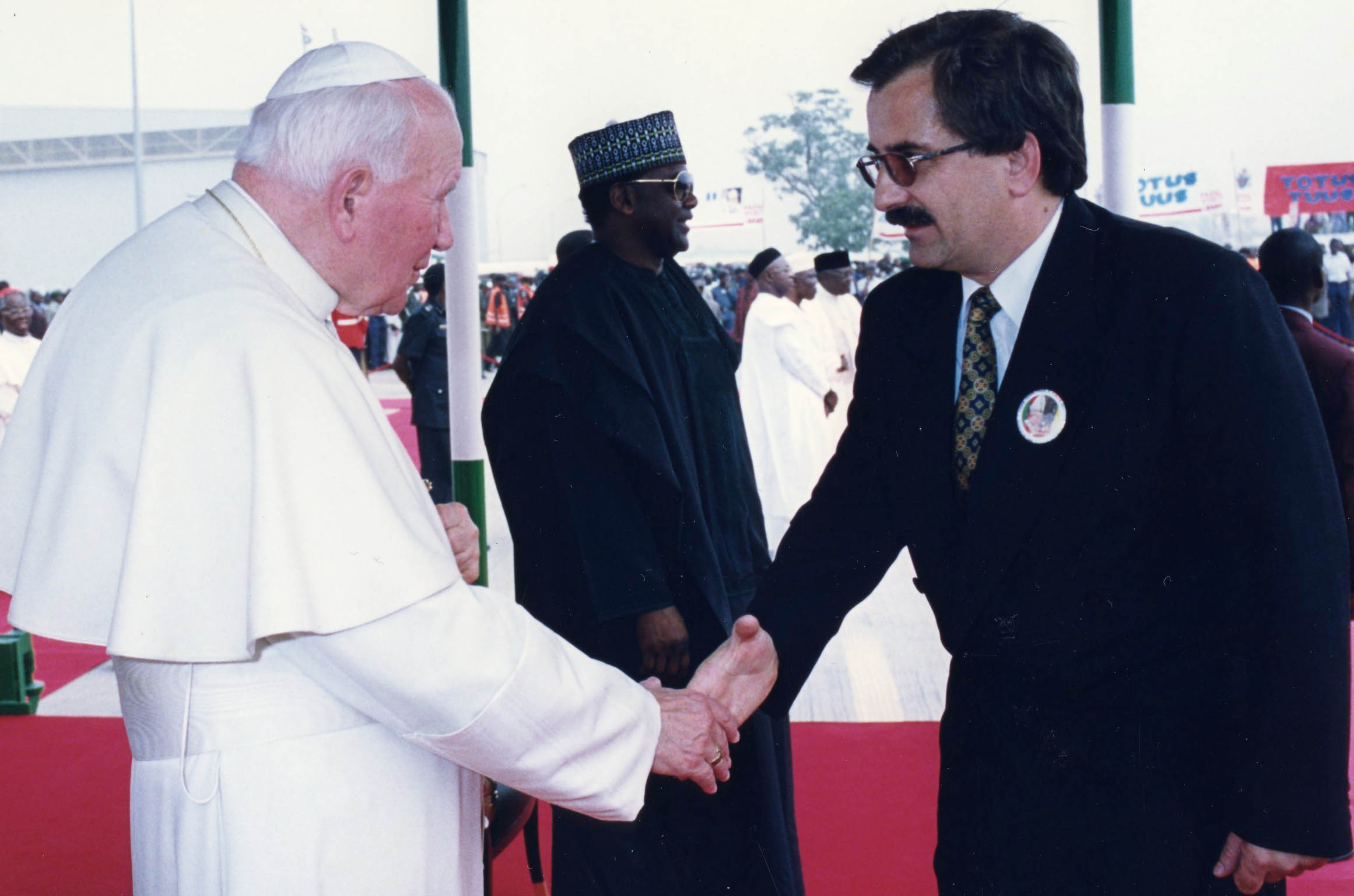 II. János Pállal Nigériában
